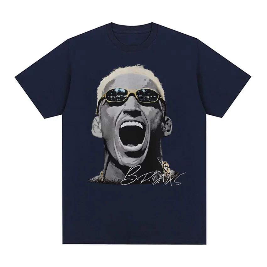 Limited Charles Oliveira Big Face Vintage Graphic T Shirt Unisex Fashion Gothic Cool Tshirts Unisexs Oversized Short Sleeve Tshirt