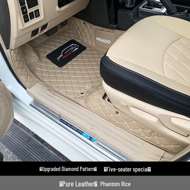 

Prado 2700 Версия для Ближнего Востока 7-местные кожаные коврики для пола для модификации интерьера Land Cruiser