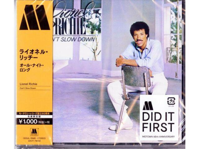 

[CD] Can t Slow Down Japan OBI Limited Edition Lionel Richie UICY-78901 NEW