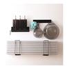 Yamazaki Jitsugyo Tower Magnetic Bath Lid Holder (Folding White 9942)