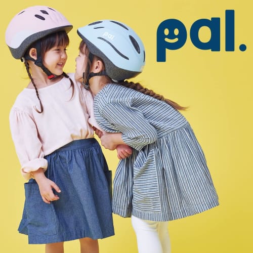 OGK KABUTO Bicycle Helmet for Children PAL_H Water Blue for Children (Head Circumference 49~54cm) Hanging Header Package SG Certification