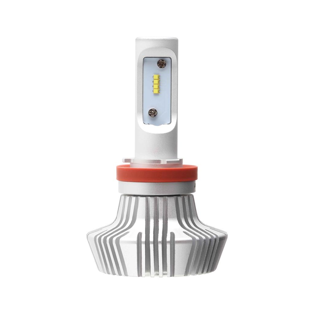 PIAA LEF402 LED Fog Light H8 H11 Vehicle Inspection Pack of Warranty Bulbs, / / H16, 6000K, 4000lm, Compliant, 2, 12V/24V Compatible, 20W, 2-Year