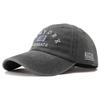 Unisex Vintage Washed Cotton Baseball Cap Adjustable New York Letters Embroidery Snapback Hats For Women Men Soft Top Sunhat