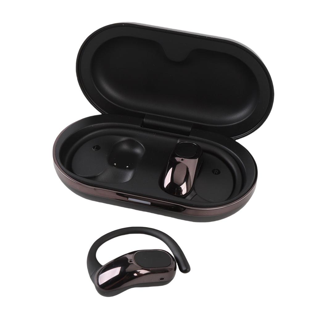 Smart Translation Earbuds Full Color Touch Screen HIFI Sound Quality Multi Languages Bluetooth Translator Black
