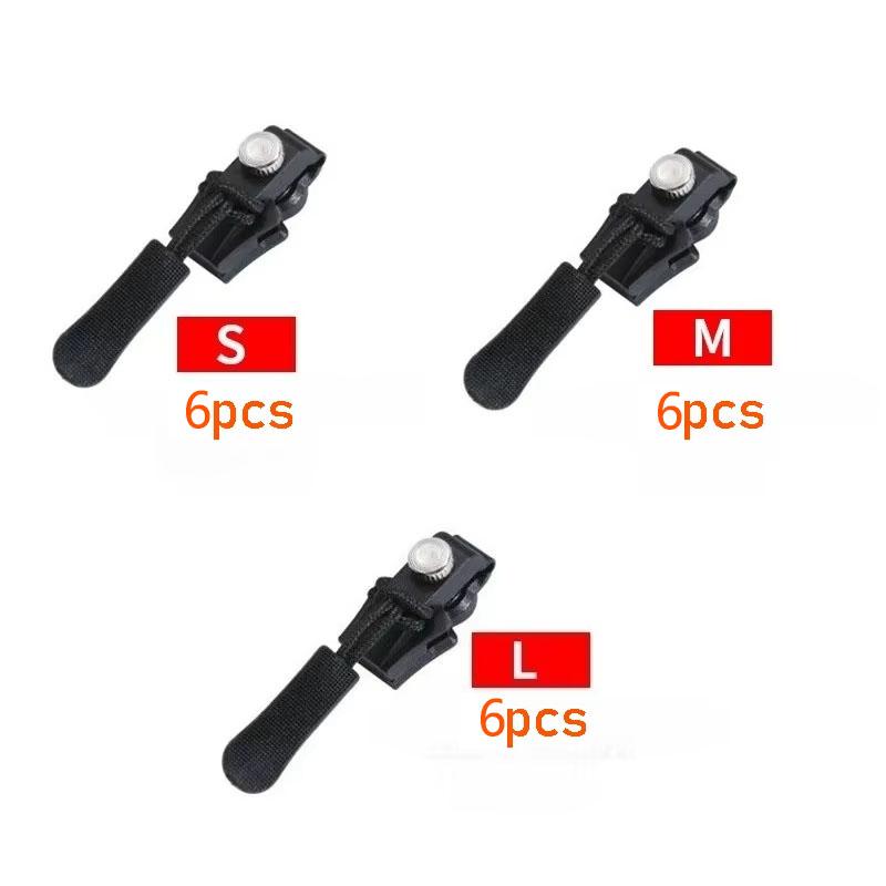 

Quick Detachable Zipper Repair Kit, suitable for various sizes of zippers on clothing, luggage, backpacks, and other equipment