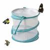 Foldable Insect Cage Butterfly Habitat Clear Mesh Enclosure Breathable Ventilated Insect Cage Net Cloth Hatch Cage For Outdoor
