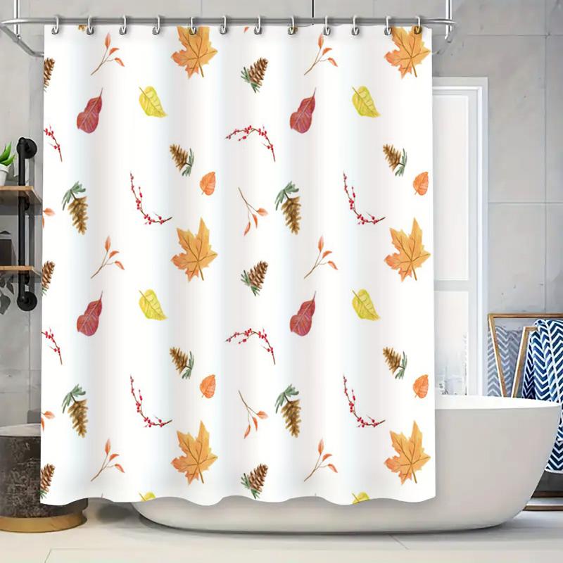 

Decorative Shower Curtain Featuring Adorable Dogs Easy Installation For Bathroom Decorations W60H190(CM)-1 Pcs