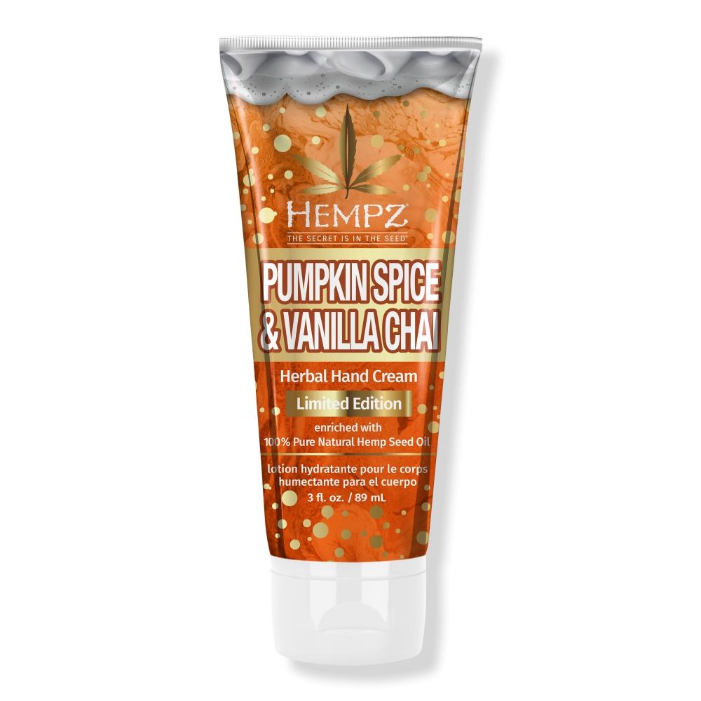 

Hempz Limited Edition Pumpkin Spice Vanilla Chai Herbal Hand Cream 3 унции