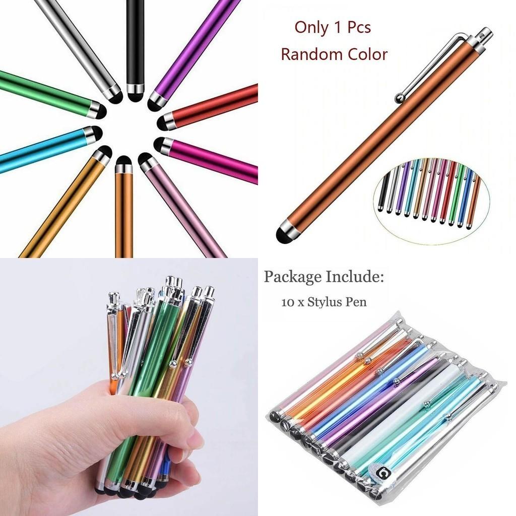 Langlebiger 10er-Pack Metall Universal-Stylus-Stifte für präzise Touchscreen-Eingabe auf Tablets und Handys