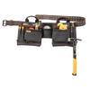 DeWalt Tool Belt, Apron with 11 Pockets, 2 Handles, Leather (DWST550112)