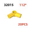 20PCS 32013 32014 32015 32016 32034 32039 32192 32126 26287 Building Block Compatible High-tech Driving Ring Plug Axle Pin