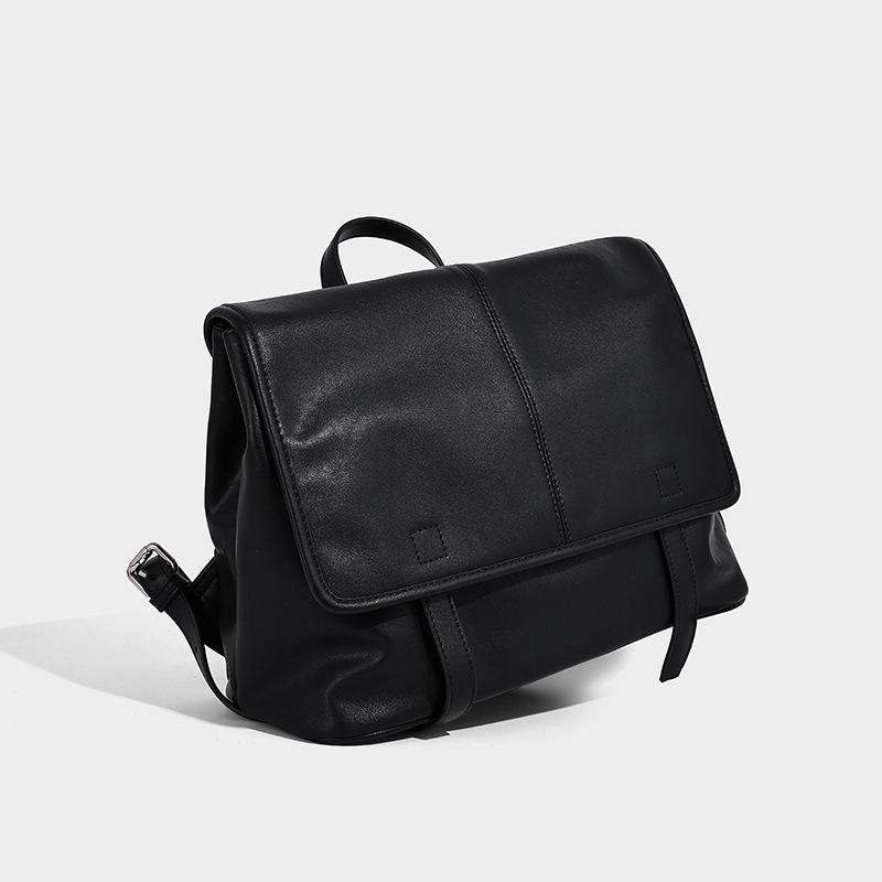 Vintage High-End Messenger Series Backpack 2025 New Autumn Winter Large Capacity Commuting Casual Backpack