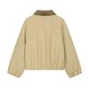 Women's Spring and Autumn New Casual Versatile Workwear Style Lapel Short Zipper Long-Sleeve Jacket