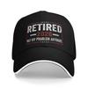 Men Women Funny Retired  Worked My Whole Life Hats Stylish Baseball Cap  Trucker Hat Golf Headewear Adjustable Fit