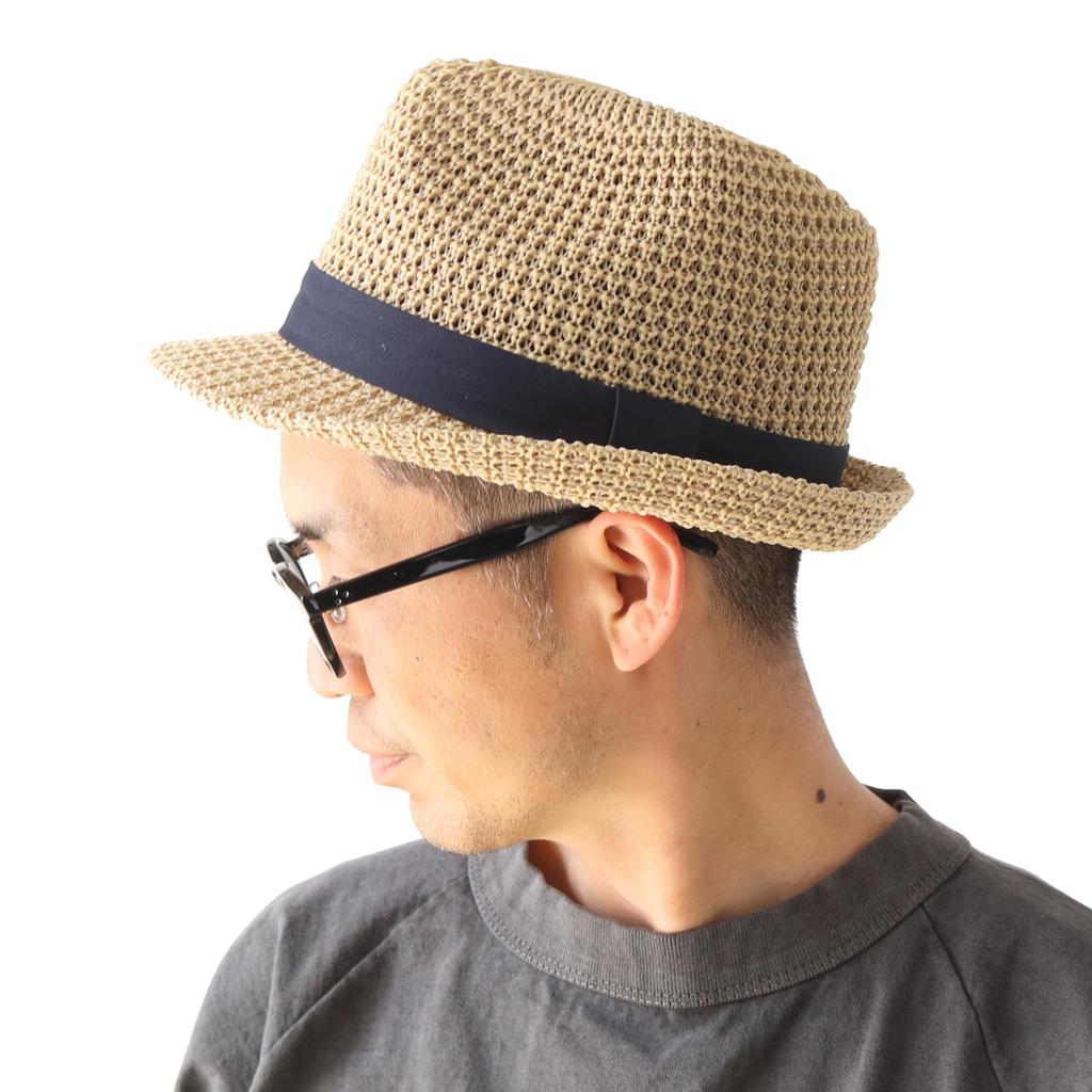 Slámový Plus Letní Klobouk Číslo Světlo [regnuu] Pánský Klobouk, Krajkový Fedora, Velikost, (JP, Velikost, 58.5 cm, Béžová)