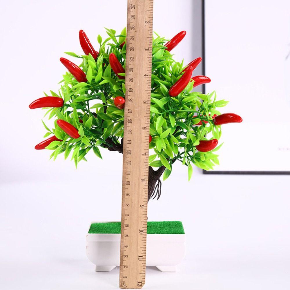 Plastic Foam Artificial Fruits Bonsai Multicolor Simulation Plant Potted Fruit Tree Potted Gift