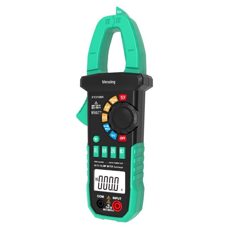 

Yuante Digital AC/DC Clamp Multimeter CN plug (adapter included)