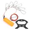 5m Fishing Lock Buckle Stainless Steel Live Fish Stringer Lock Fishing Tackle Accessories