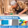 Diamond Hand Polishing Pads 60-3000 Grit Sanding Block Foam Backing for Tile Glass Stone Marble Granite Ceramics Metal Wet&Dry
