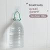 Transparent Strong Adhesive Wall Hook - No Punch, Traceless, High Load-bearing Sticky Hook for Easy Hanging