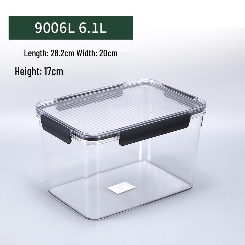 Hongqisheng Large Capacity PET Refrigerator Freezer Storage Box