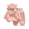 Kids Casual Long-Sleeve Set, Comfortable Daily Wear Outfits