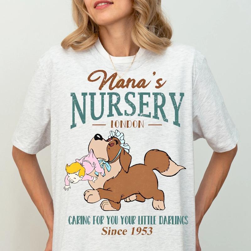 

Cute Peter Pan Shirt NanaS Nursery Caring for Your Little Darlings Shirt Happy NurseS Day Tee Nursing School Student S