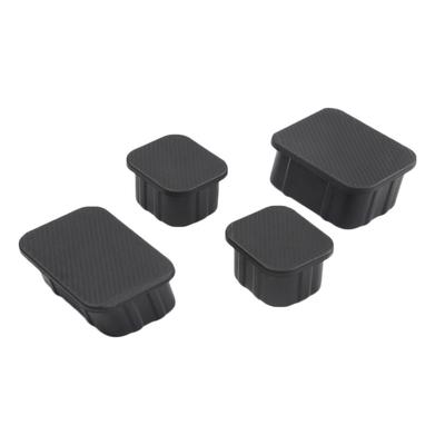 4pcs Car Front Axle Plug Bridge Cover Rubber For Ford Bronco 2021 2022 2/4-Door