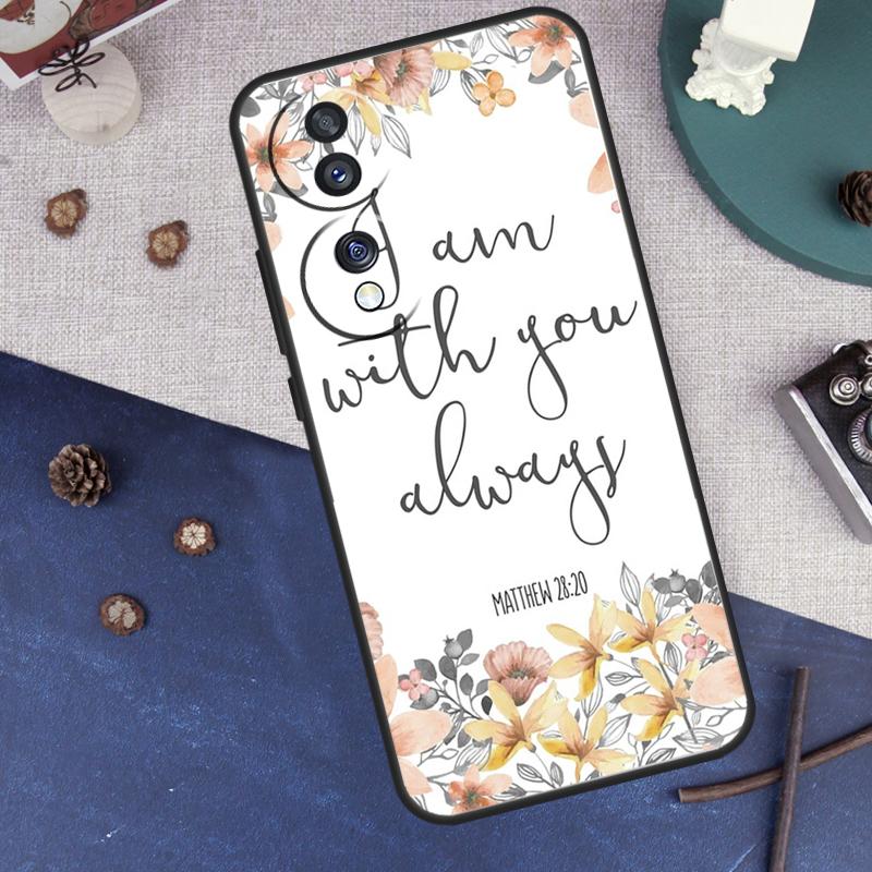 Bible Verse Jesus Christ Christian Case For Honor Magic 7 6 5 8 Pro Cover For Honor 400 200 50 70 90 Lite X8a X8b X9a X9b X9c
