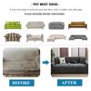 Jacquard Stretch Sofa Cover Pet Friendly Anti Slip Thickened Furniture Protector For Living Room Sofas, 1/2/3 Seater Home Couch