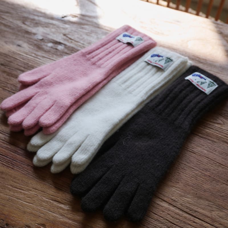 Fabricology Wool Finger Hole Gloves_4color