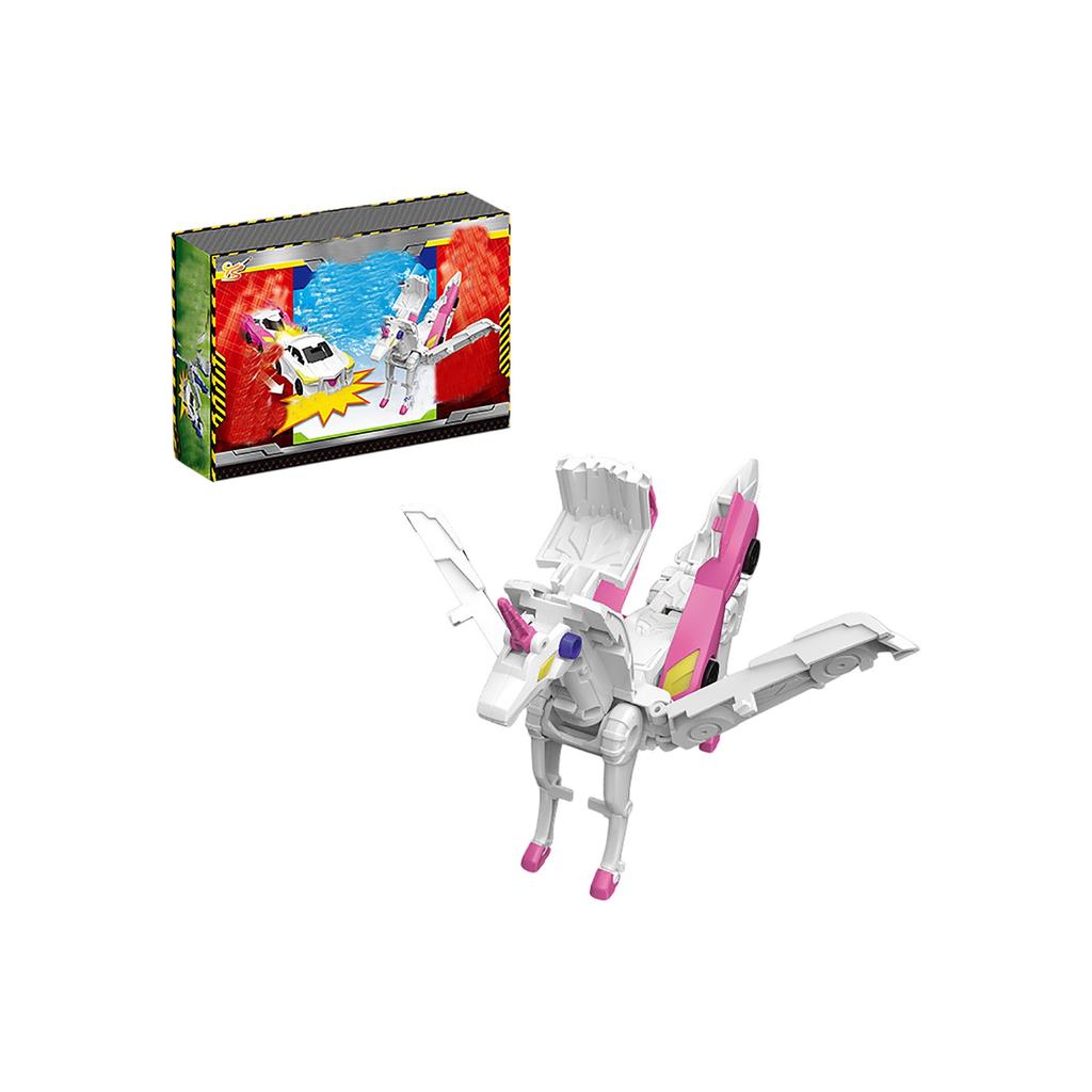 Flying  Fly Horse Kabao Car Two Cars Collision Transformation Combination Transformation Boy Toy