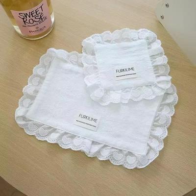 1Pc Lace Placemats For Table Cotton Napkins Plates Soft Flounced Wedding Decoration Warming Gift Table Decor Party
