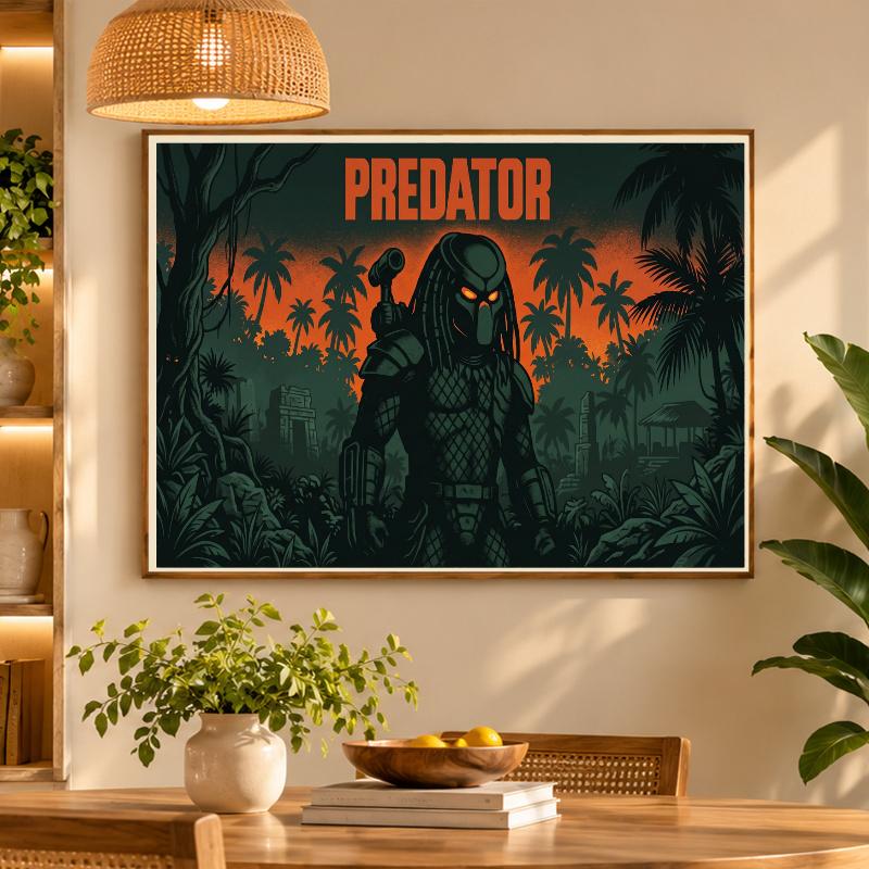 5D Diamond Painting Predator DIY Full Drill Diamond Art Kit Home Decoration