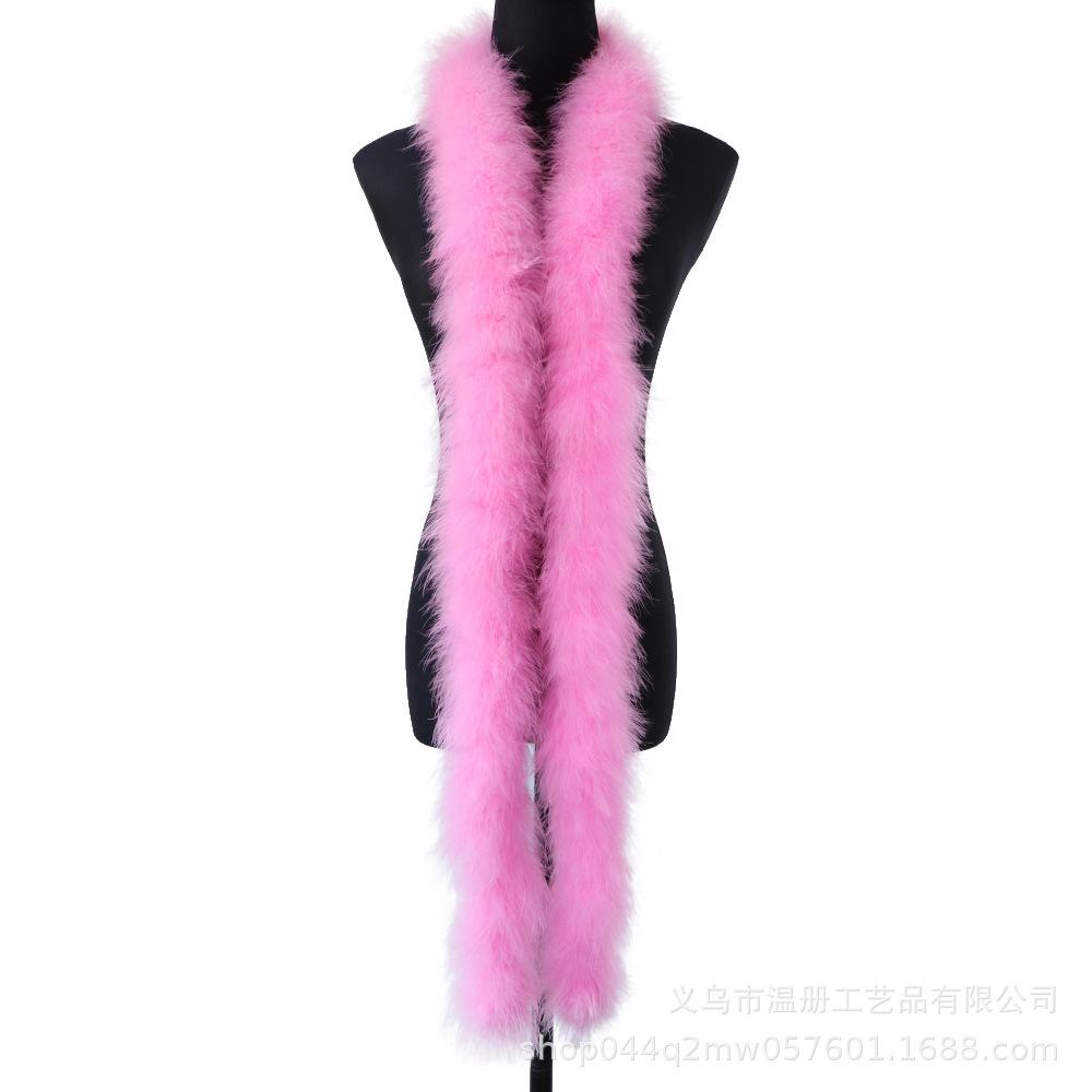 New Turkey Fur 50G Full Fleece Strips Fleece Thickened Scarf Stage Performance Materials Fleece Strips Accessories