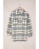 Azura Exchange Plaid Print Pocket Shacket