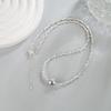 A Few Taels Of Light Luxury Broken Silver Imitation Pearl Necklace, With A Niche Design And Exquisite Collarbone Chain, Versatile Necklace