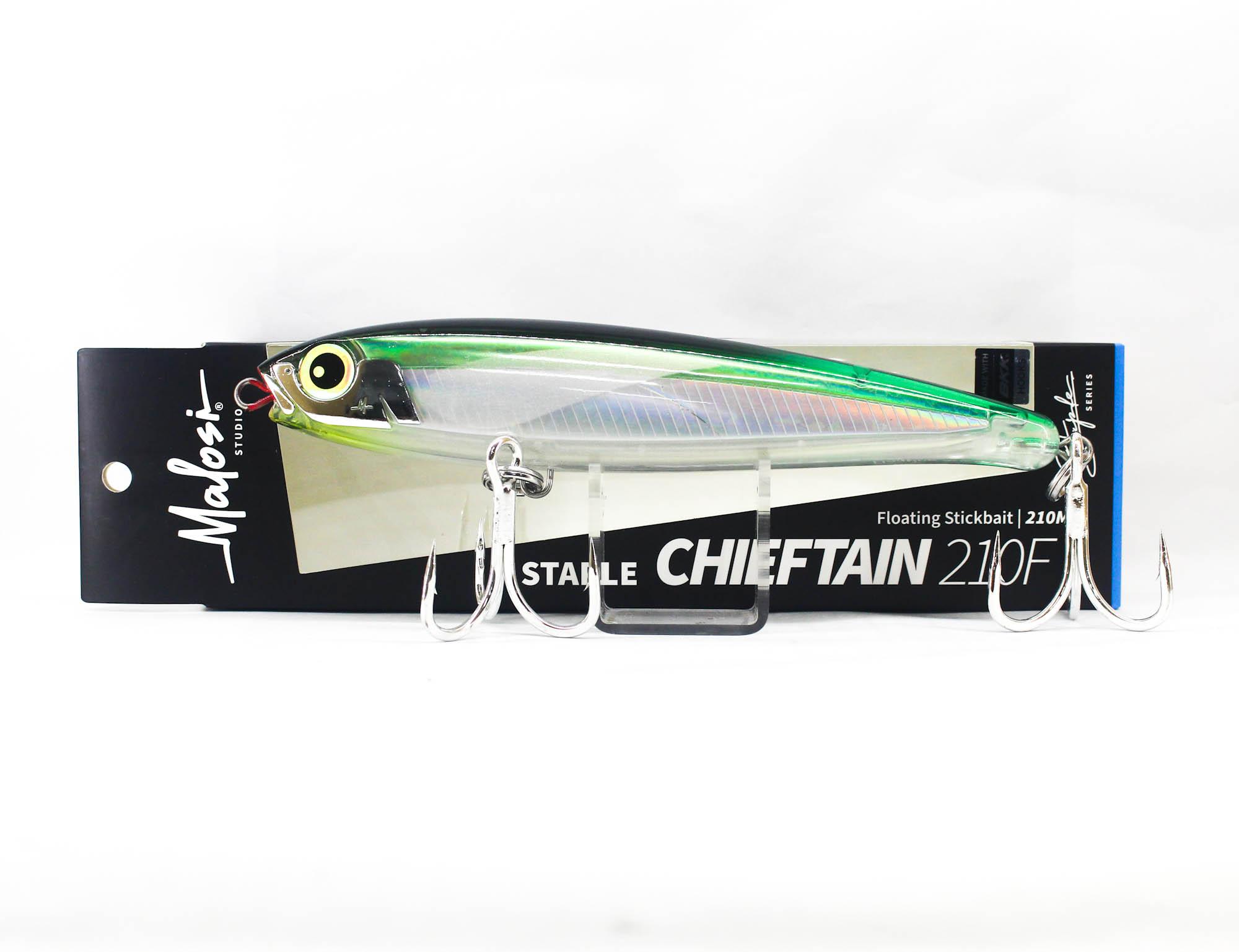 Malosi SCH210F-ED Staple Chieftain 210F Floating Lure Emerald (2881)