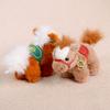 Cross-border Small Doll Xiangyun War Horse Doll Pendant Keychain Plush Toy Girls Bag Pendant Doll