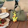 Handmade DIY Cute Duck Pendant Keychain Bag Gas Car Couple