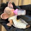 4-5Inch Silicone Cat Reborn Dolls Mini Palm Full Body Soft Silicone Bebe Reborn Doll Toys For Kids Birthday Gifts De Silicona