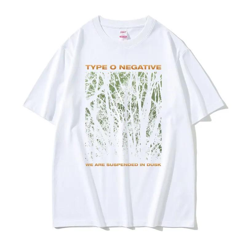 Fashion Rock Band Type O Negative Suspended in Dusk Essential T-shirt Men Women Summer Casual Tshirt Male Vintage Tops Tees