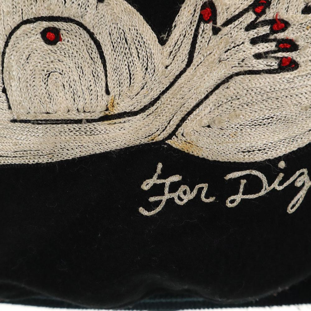 HYSTERIC GLAMOUR 80s Leather sleeves, wool blend, vintage Back embroidery Stajan Men's Used