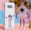 Portable Suction Cup Portable Handheld Fan Dual Modules Mist Function Electric Fan Flexible Legs Mist Fan Personal Cooling