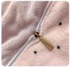 Cute Soft Flannel 2-in-1 Pillow Blanket Thickened Foldable Multi-Function Nap Blanket Comforter Car Pillow Girls Birthday Gift