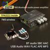 XY-T2001P Mono 200W Wireless Audio Amplifier Board with Treble and Bass Adjustment TWS True Wireless Stereo Pairing TPA3221 Chip