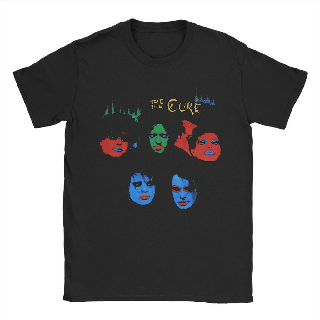 The Curesd Rock Band New Arrival T Shirts Men Women  Pure Cotton  Tee Shirt Clothes