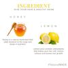 Khadi Natural Honey & Lemon Juice Hair Shampoo 210ml Pack for Strong, Long, and Shiny Hair