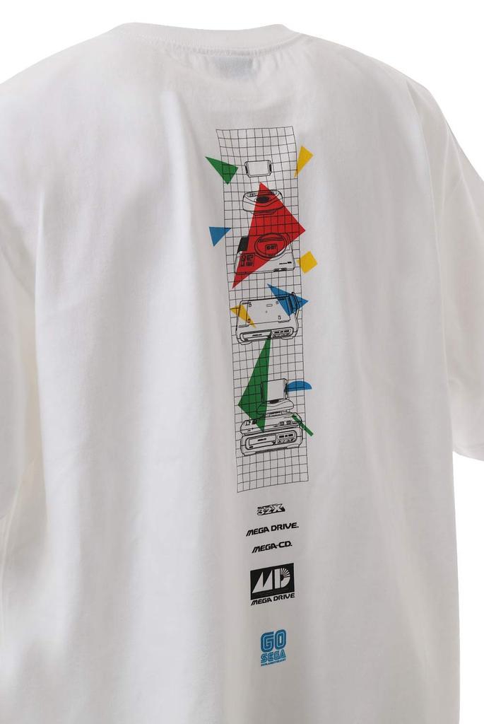 Sega 60th Anniversary T-Shirt (Mega Drive) White - Small [Officially Licensed Product] Graft Gaming Life GGL016-WHT-S