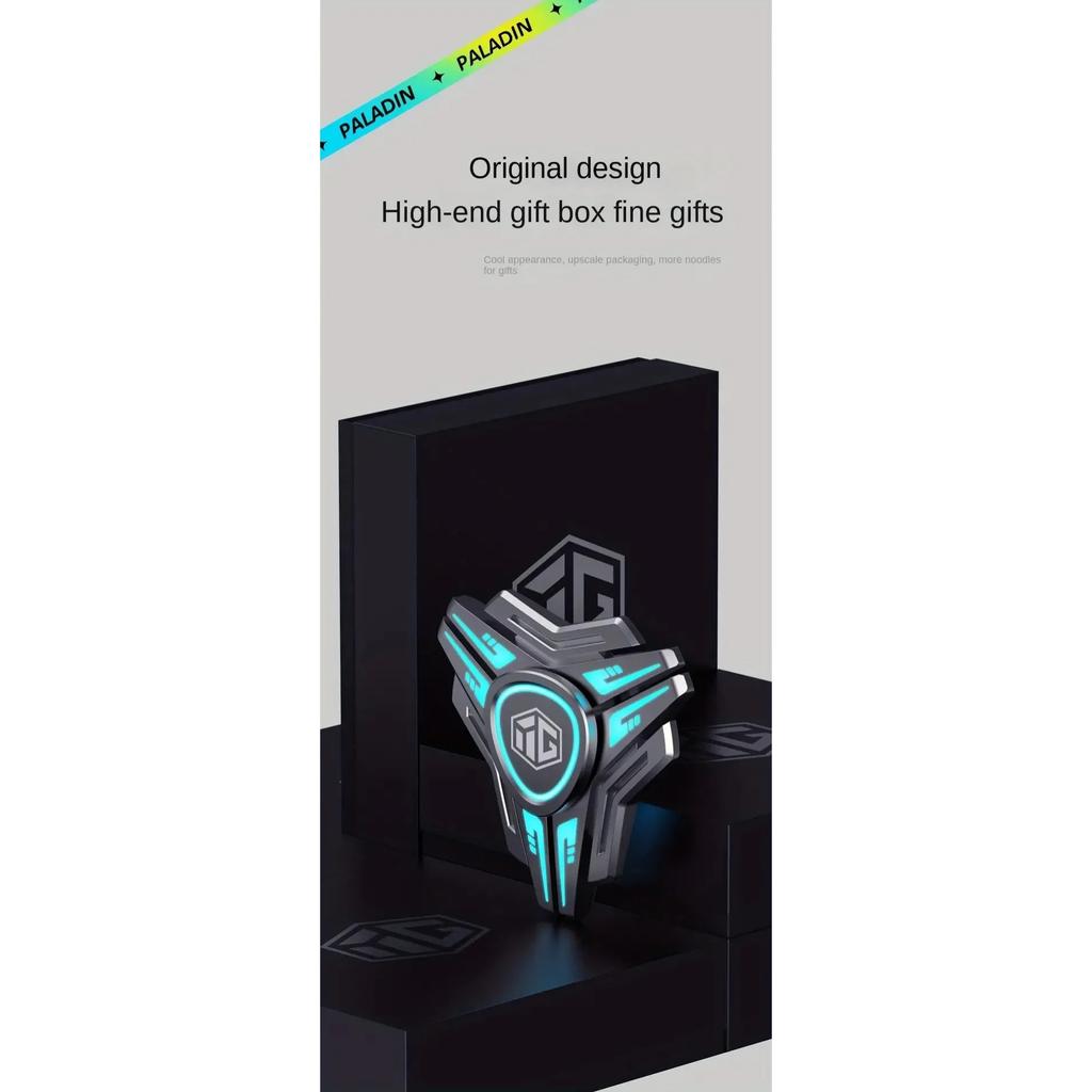 Fidget Spinner Metal Cool Luminous Fingertip Gyro Set EDC Stress Relief Toys Hand Spinner Gift for Adults Children